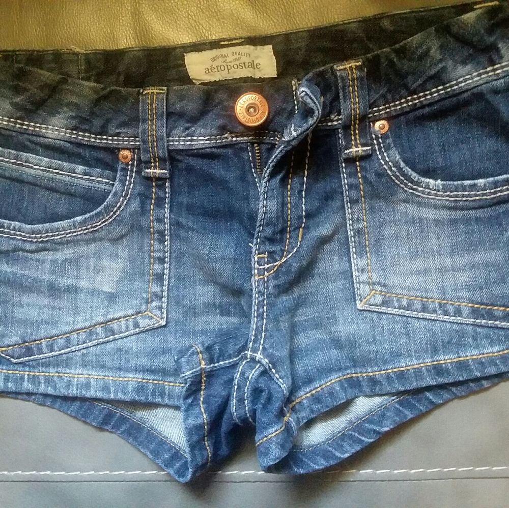 Juniors Aeropostale denim shorts